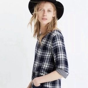 Madewell plaid shirt
